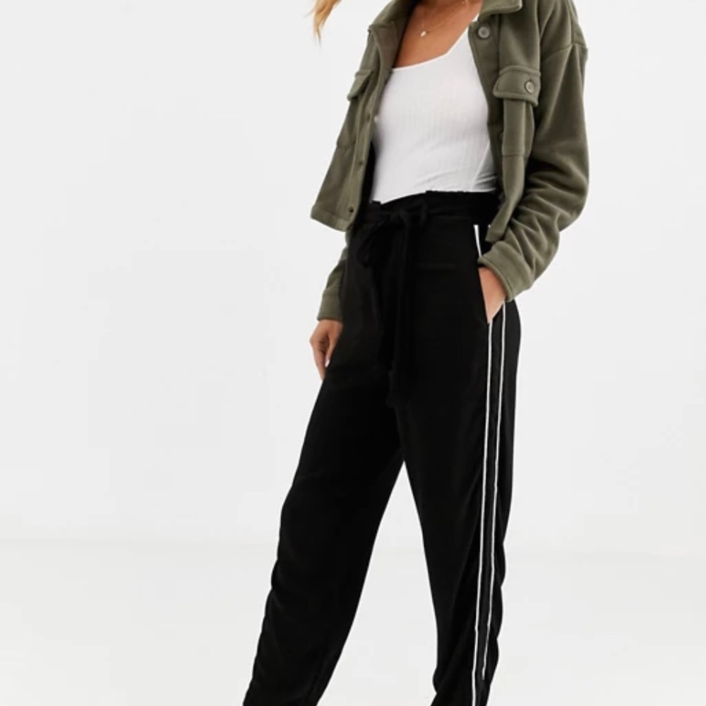 Cotton:On Shannon sports stripe side pants